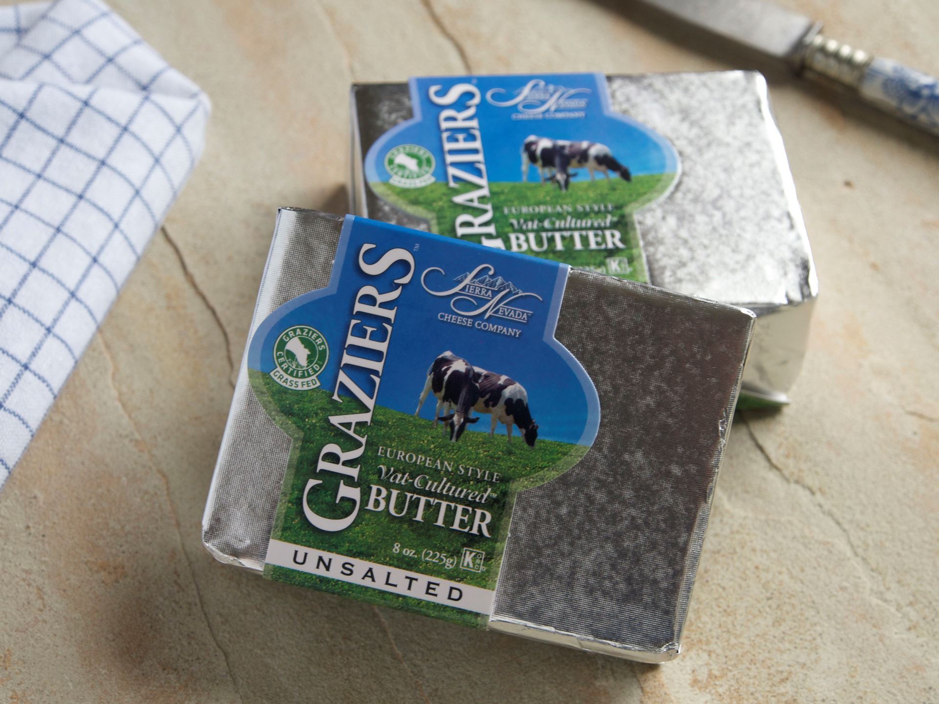 Picture of Graziers Vat Cultured Butter - Unsalted