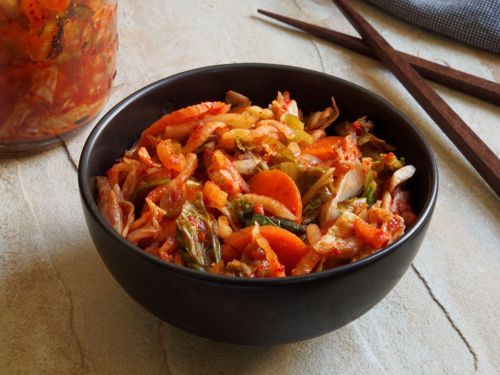 Picture of Spicy Red Kimchi with Carrots