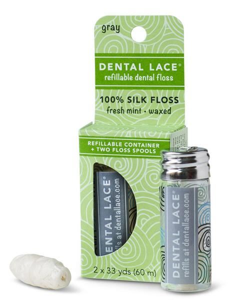 Picture of Dental Lace - refillable dental floss gray