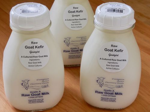 Three Stone Hearth. Evergreen Acres Goat Milk Kefir Goatgurt