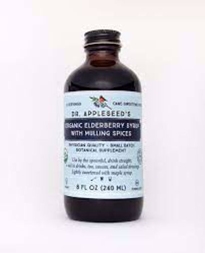 Picture of Dr. Appleseed's Organic Elderberry Syrup with Mulling Spices